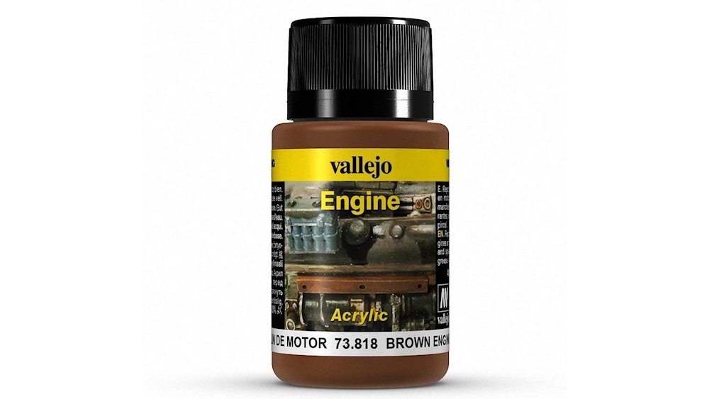 Brown Engine Soot
