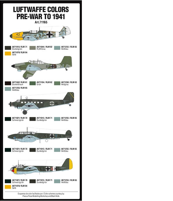 71.165 - Luftwaffe up to 1941