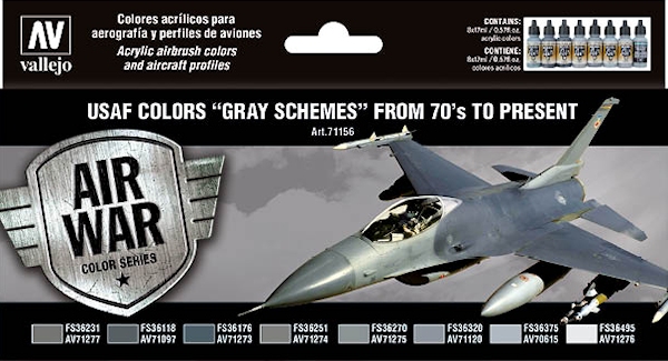 71.156 - USAF Gray Schemes 70's Onward