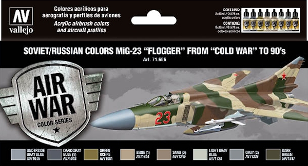 71.606 - Soviet/Russian Mig-23 Flogger 70's to 90's