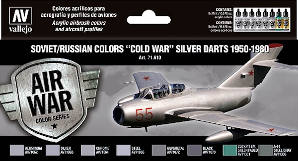 71.610 - Soviet/Russian Silver Darts 1950-1980