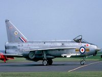 English Electric Lightning, Brentwaters 1970 - pic by Dave Key