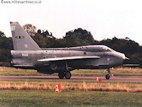 English Electric Lightning, Cranfield 1990's - pic by Dave Key