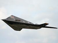 Lockheed F117 Nighthawk - pic by Nigel Key