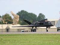 Lockheed F-117 'Nighthawk', RIAT 2007 - pic by Nigel Key