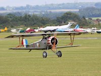 Nieuport 17, Duxford 2012 - pic by Nigel Key