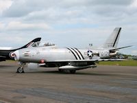 North American F-86A 'Sabre', Kemble 2008 - pic by Nigel Key