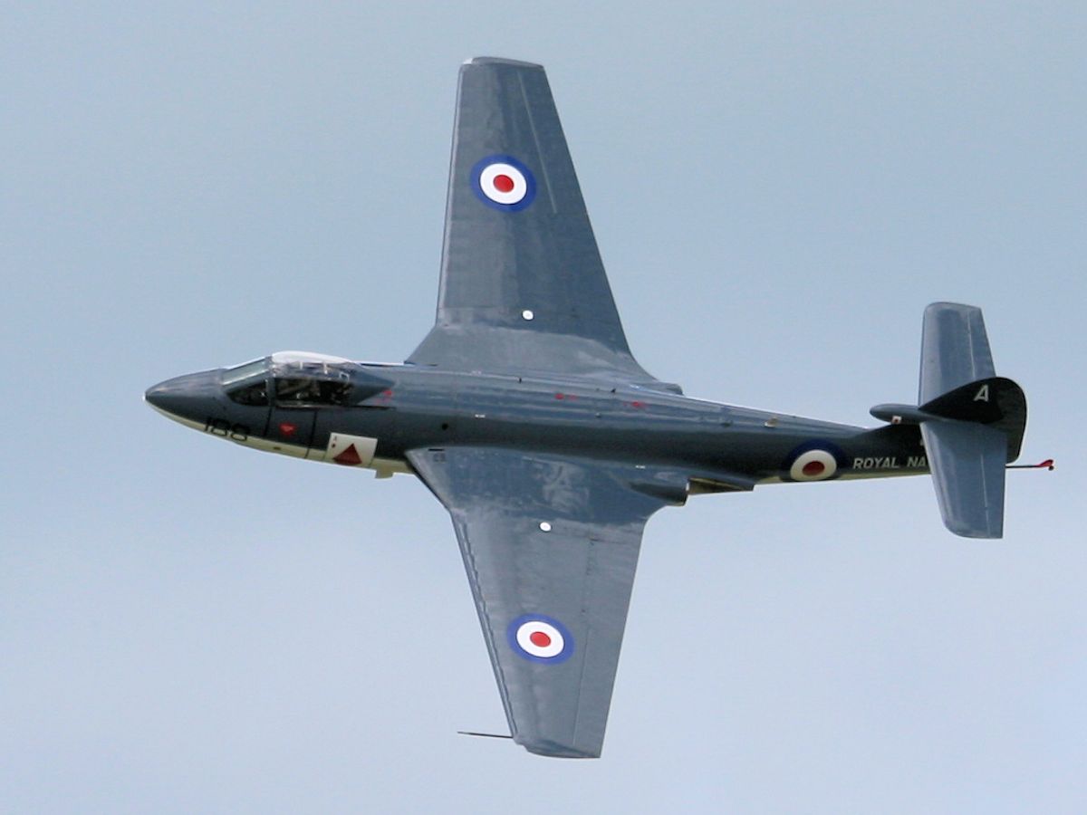 Hawker Seahawk, Kemble 2008 - pic by Nigel Key