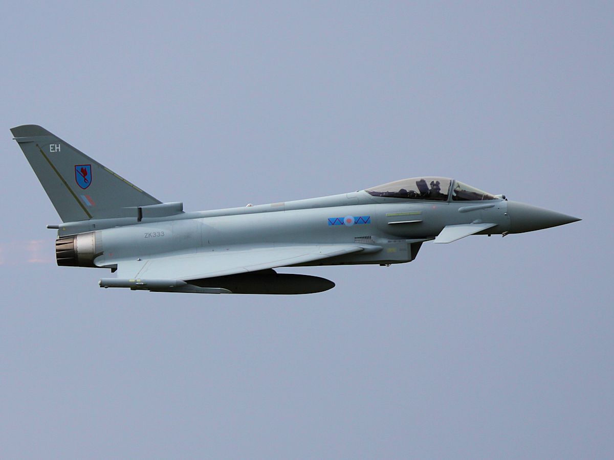 Eurofighter Typhoon, RIAT 2012 - pic by Nigel Key